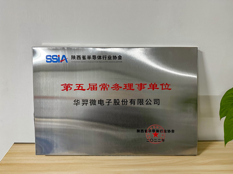 陜西省半導體行業協會第五屆常務理事單位